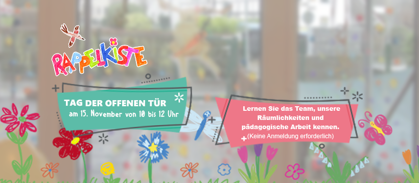 Rappelkiste tag der offenen tuer 2025 Banner